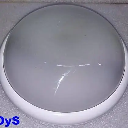 Plafon circular nuevo 1 porta lampara diametro 22Cm