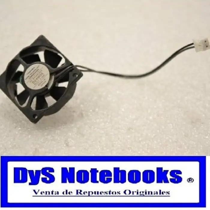 Cooler Toshiba tecra 8000 P/ 12.1”, 13.3” y 14.1” o P/PROYECTO 28 x 28 x 9 mm cable: 70mm 2 PIN