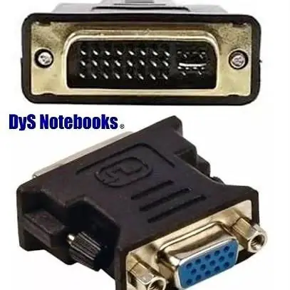 Adaptador DVI-i de 24+1 pines macho a VGA 15 pines hembra NUEVO