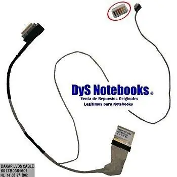 Flex video Toshiba Satellite C850 C855 L850 L855 C55-A C50-A C55D (para modelos NO táctiles)