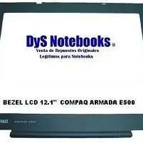 Compaq armada E500 carcasa marco pantalla P/LCD 12.1”