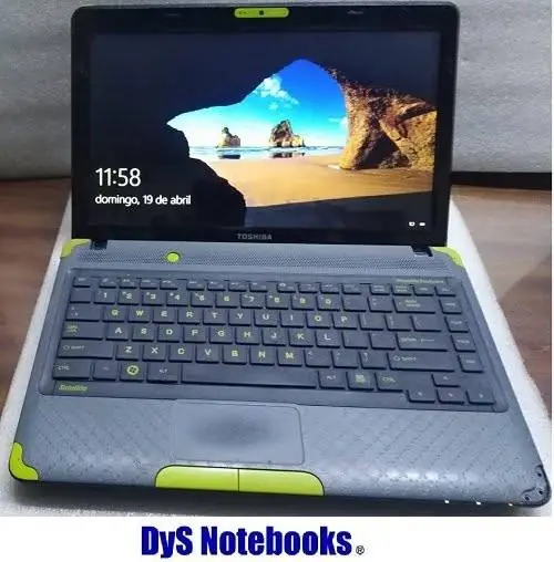 Oferta laptop Toshiba satellite L635-S3030 funcionando sin cargador con batería Ok