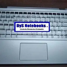 Ken brown iris base y palmrest con touchpad y parlantes