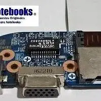 Bangho max G5 i1F placa red – salida video VGA y port de tarjetas SD con flex
