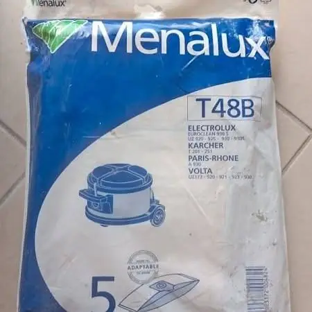 5 Bolsas ASPIRADORA Menalux T48B Electrolux y Otras