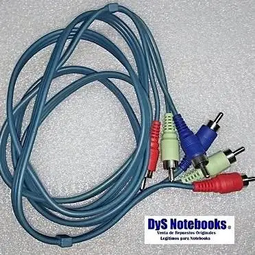 Juego cables RCA audio video 3X3 1.5Mts