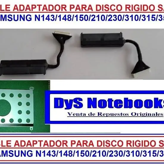 Samsung N150 ver todos los modelos caddy de disco con conector