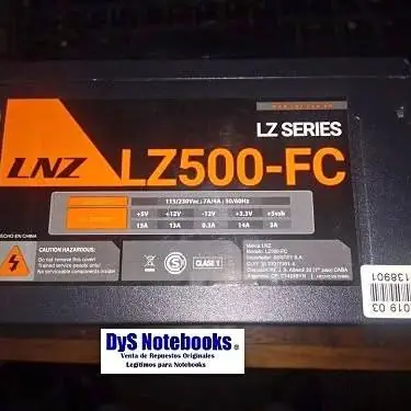 Fuente PC lz-series LZ500-FC 500 what a revisar