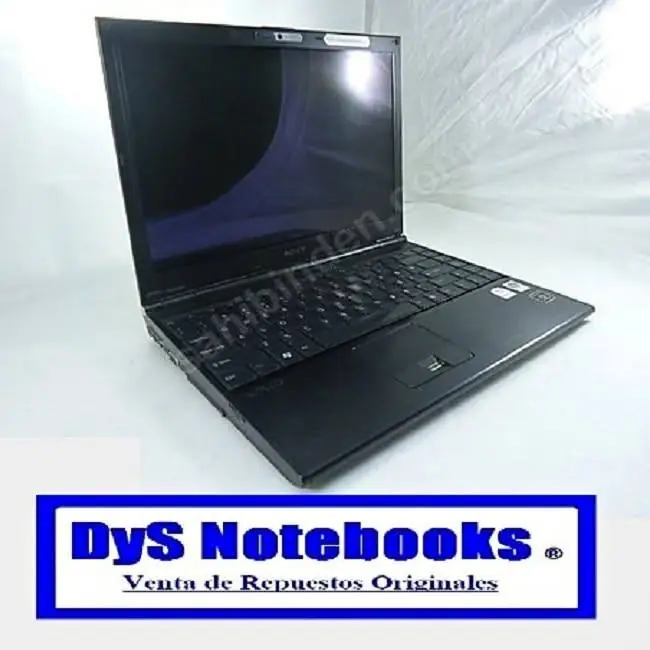 Carcasa Sony VGN-SZ680 completa sin laterales de base negra incluye mouse touchpad y minicard