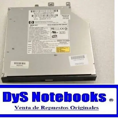 Grabadora ide CD-rw y DVD-rom HP pavilion ver modelos compatible otras marcas
