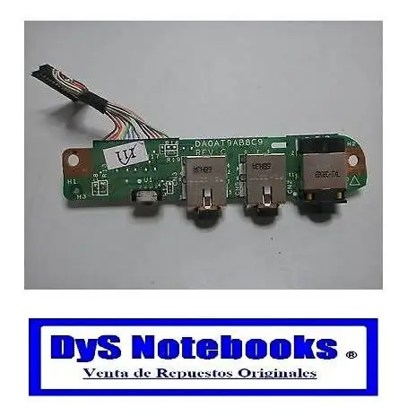 HP pavilion DV9000 al DV9900 series placa sonido con cable DA0AT9AB8C9 32AT9AB0015