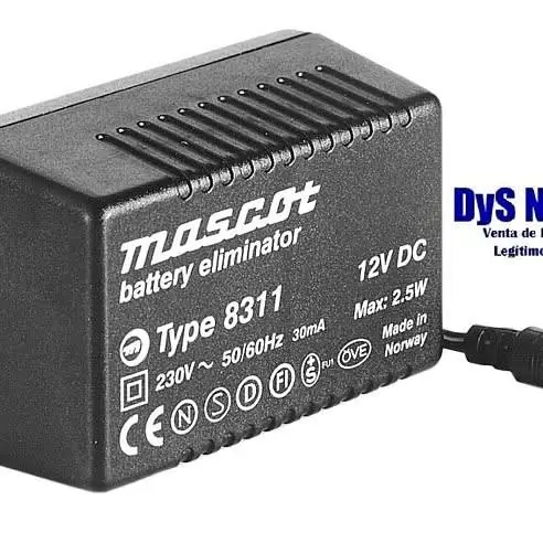 Cargador 12V – 30mA 230V mascot 8311