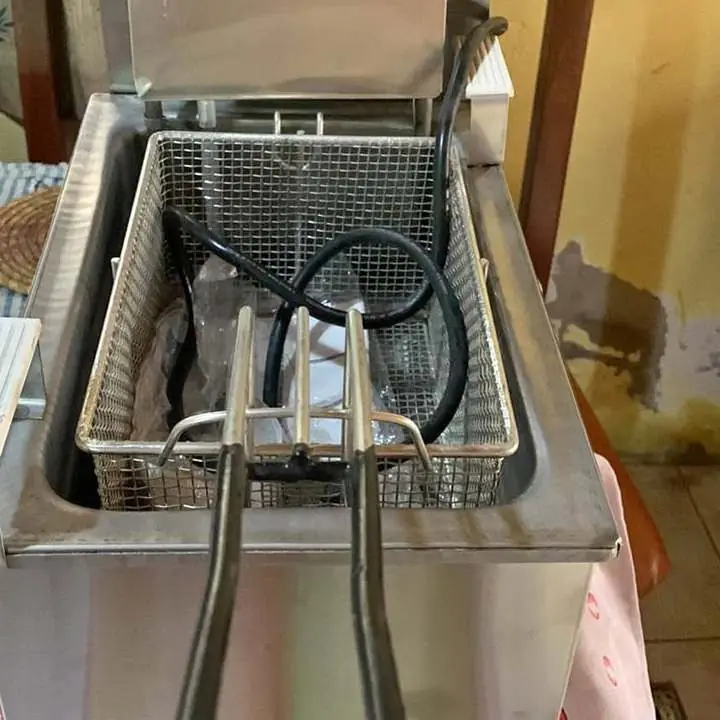 Freidora eléctrica ANION Nueva ideal emprendimiento