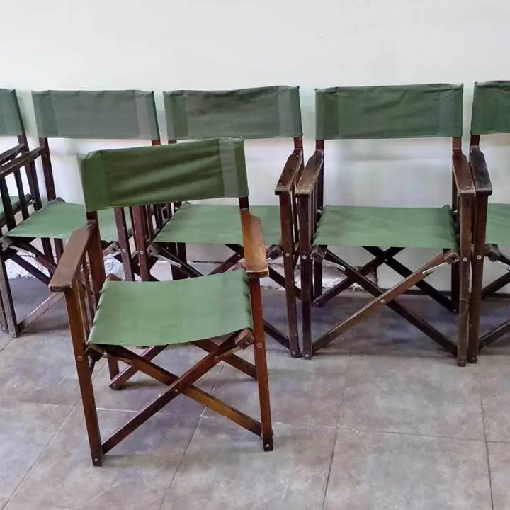 6 Sillas director sin logo