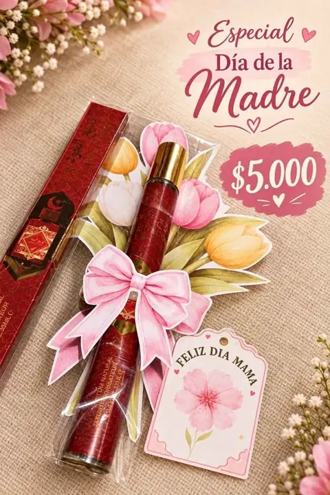 Perfumes + decoración (regalo día de la madre)