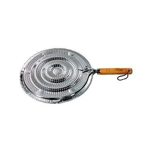 Difusor de calor de chapa con mango de madera