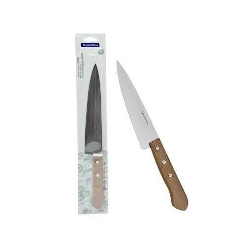 Cuchilla Tramontina de 8” con mango de madera