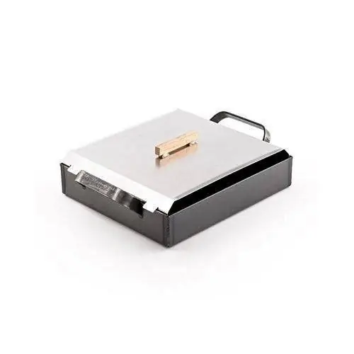 Planchetta con tapa para una hornalla