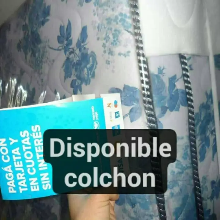 Vendo !colchón en resortes 36cm grosor2plazas GARANTÍa 2años