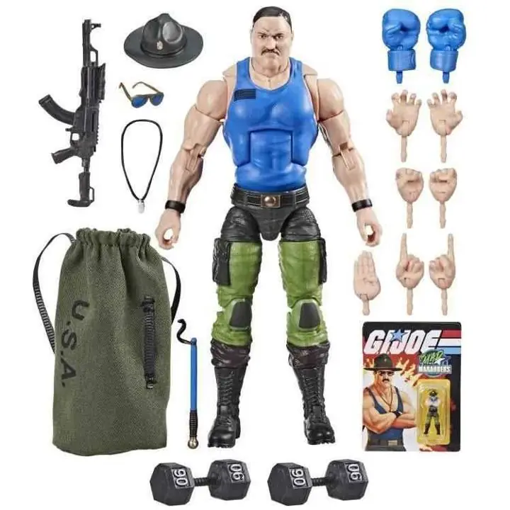 Figura gijoe sargento