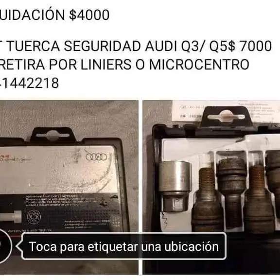 Tuercas Audi