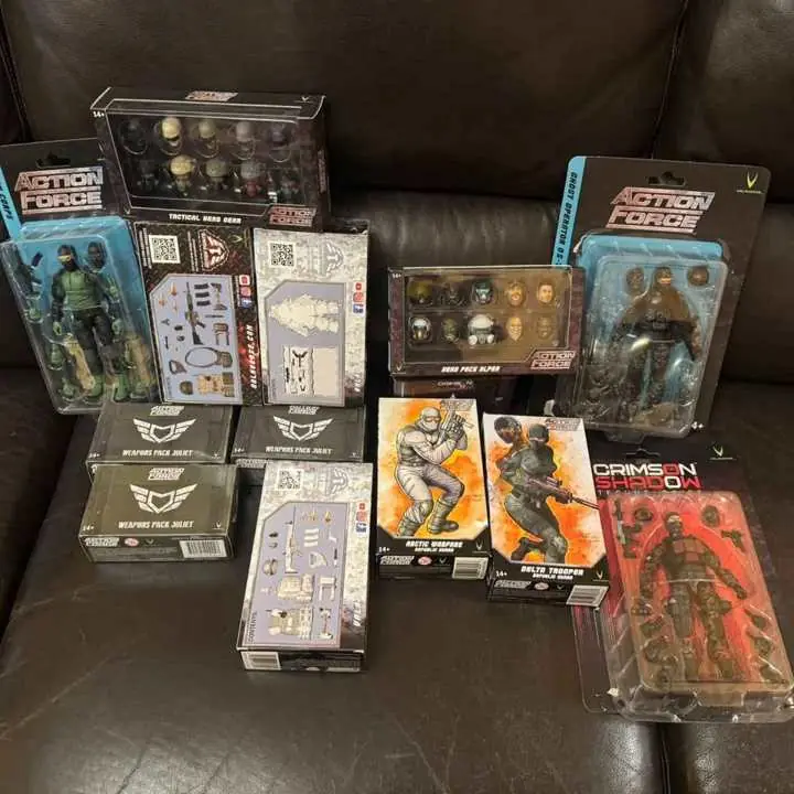 Figuras Action Force