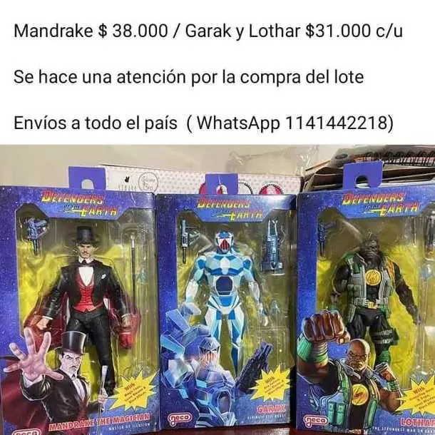 Figuras neca - defensores