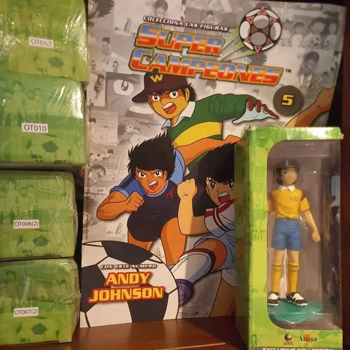 Coleccion super campeones! andy johnson - completo