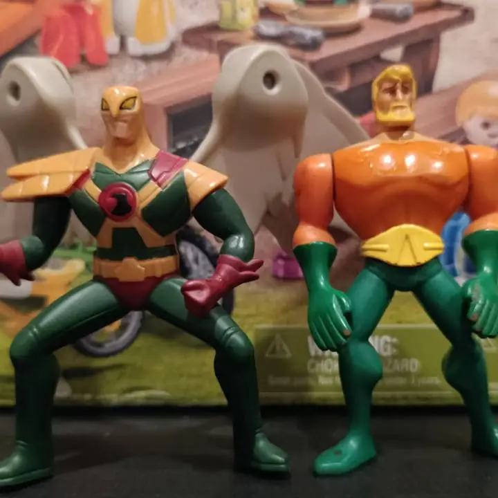 Figuras DC mc donalds