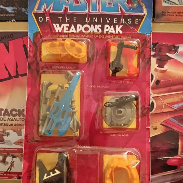 Pack armas y armaduras (motu 1981)
