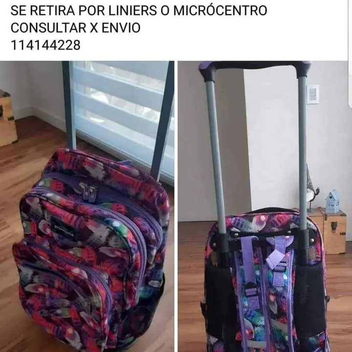 Mochila Gramond con carro