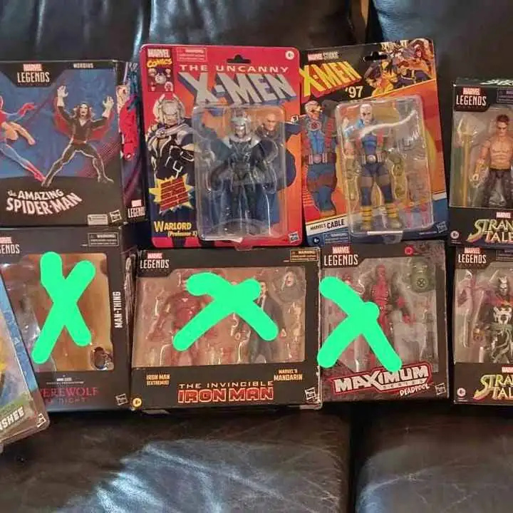 Figuras Marvel