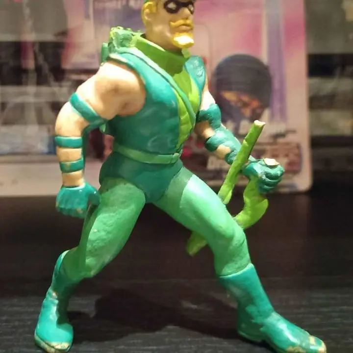 Flecha verde goma
