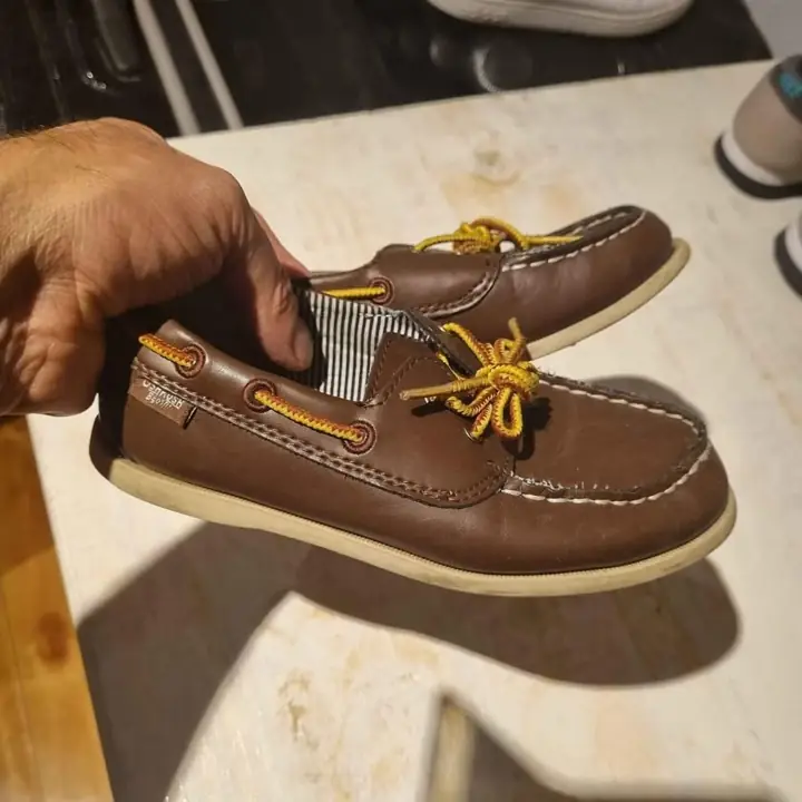 Zapatos Mocasines Nauticos Niño talle 30/31 - Mercado Pago