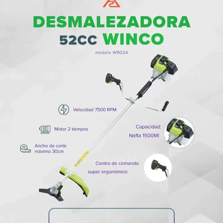Desmalezadora Naftera Winco 52cc