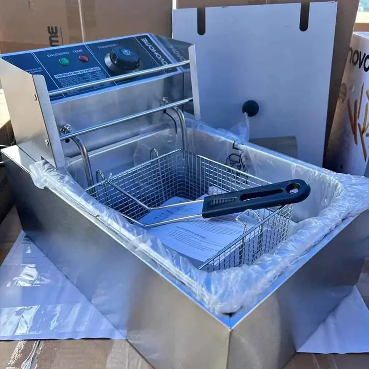 NUEVAS Freidora electrica de aceite Novohome 6 litros