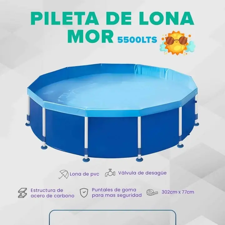 Pileta Mor 5500 Litros
