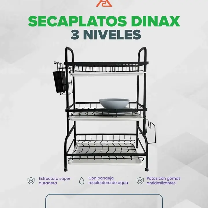Secaplatos Platos Dinax 3 Niveles