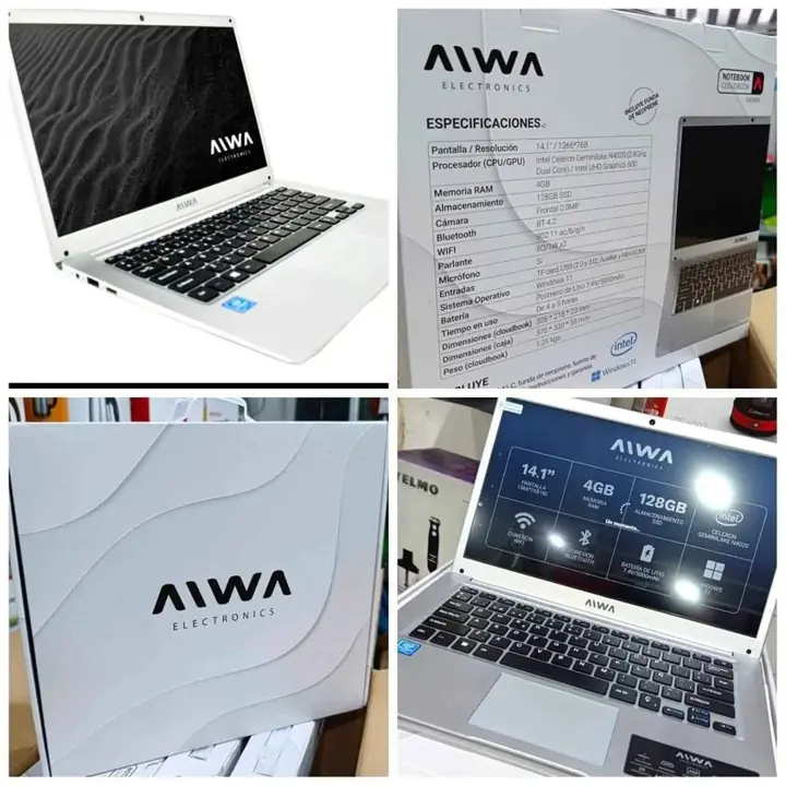 Notebook cloudboock aiwa 14.1" 4GB 128GB SSD
