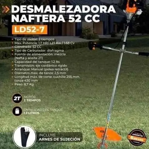Desmalezadora naftera lusqtoff