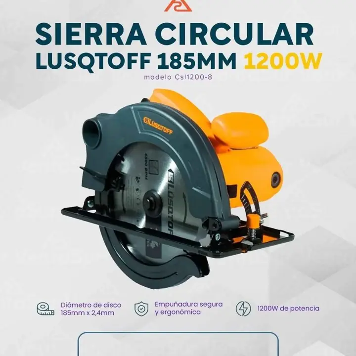 Sierra Circular Lusqtoff 1200W