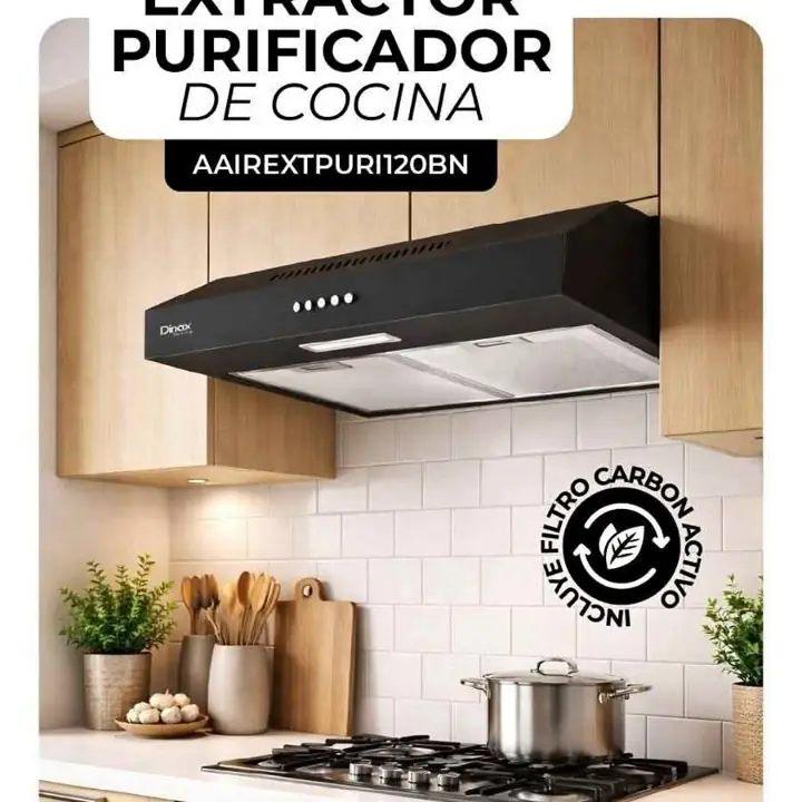NUEVOS Purificador de Cocina Dinax Negro