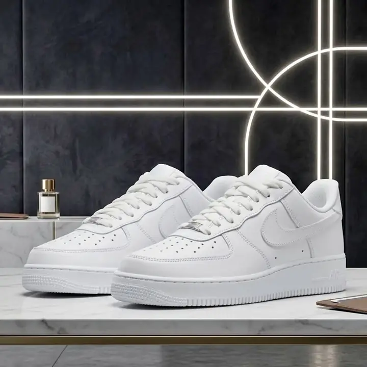 Zapatillas Air Force 1 07 Talle 43 color blanco, nuevas, en caja y originales comprobables