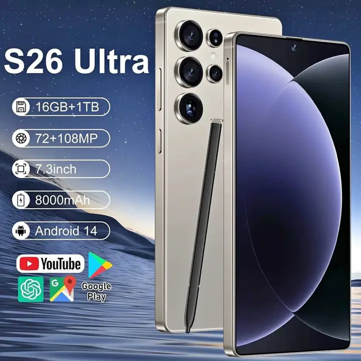 Samsung Galaxy S26 Ultra 16GB / 1TB Cámara 200MP | 120Hz | Galaxy IA | 5G | Nuevo