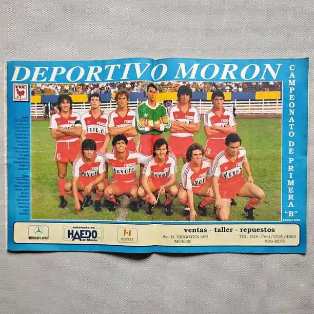 Revista Solo Fútbol N° 197 - Tapa Independiente / Poster Deportivo Morón 56 x 35 cm - Año 1989
