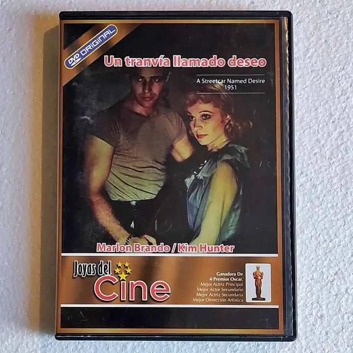 DVD Un tranvía llamado deseo / A streetcar named desire - Elia Kazan / Vivien Leigh / Marlon Brando