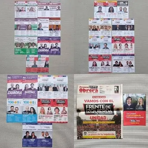 Elecciones 2021 Diputado Legislador - Combo Boleta electoral Folleto campaña
