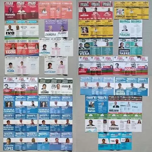 Elecciones 2015 PASO Jefe de Gobierno Legislador Comunero - Combo Boleta electoral