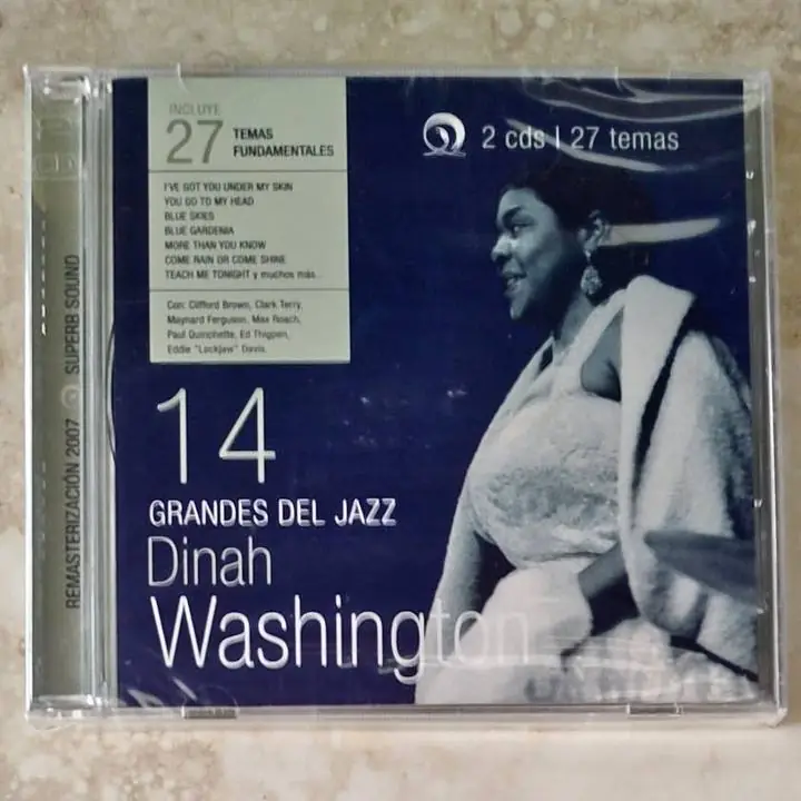 Dinah Washington - Grandes del jazz 14 (2CD) CD nuevo