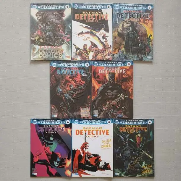 Batman Detective Comics - Combo x 8 - Universo DC Renacimiento - ECC Argentina